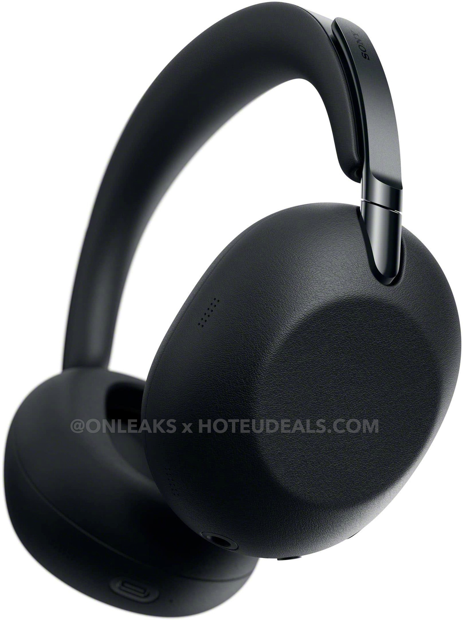 Sony 1000X The ColleXion in Black — three-quarter front view