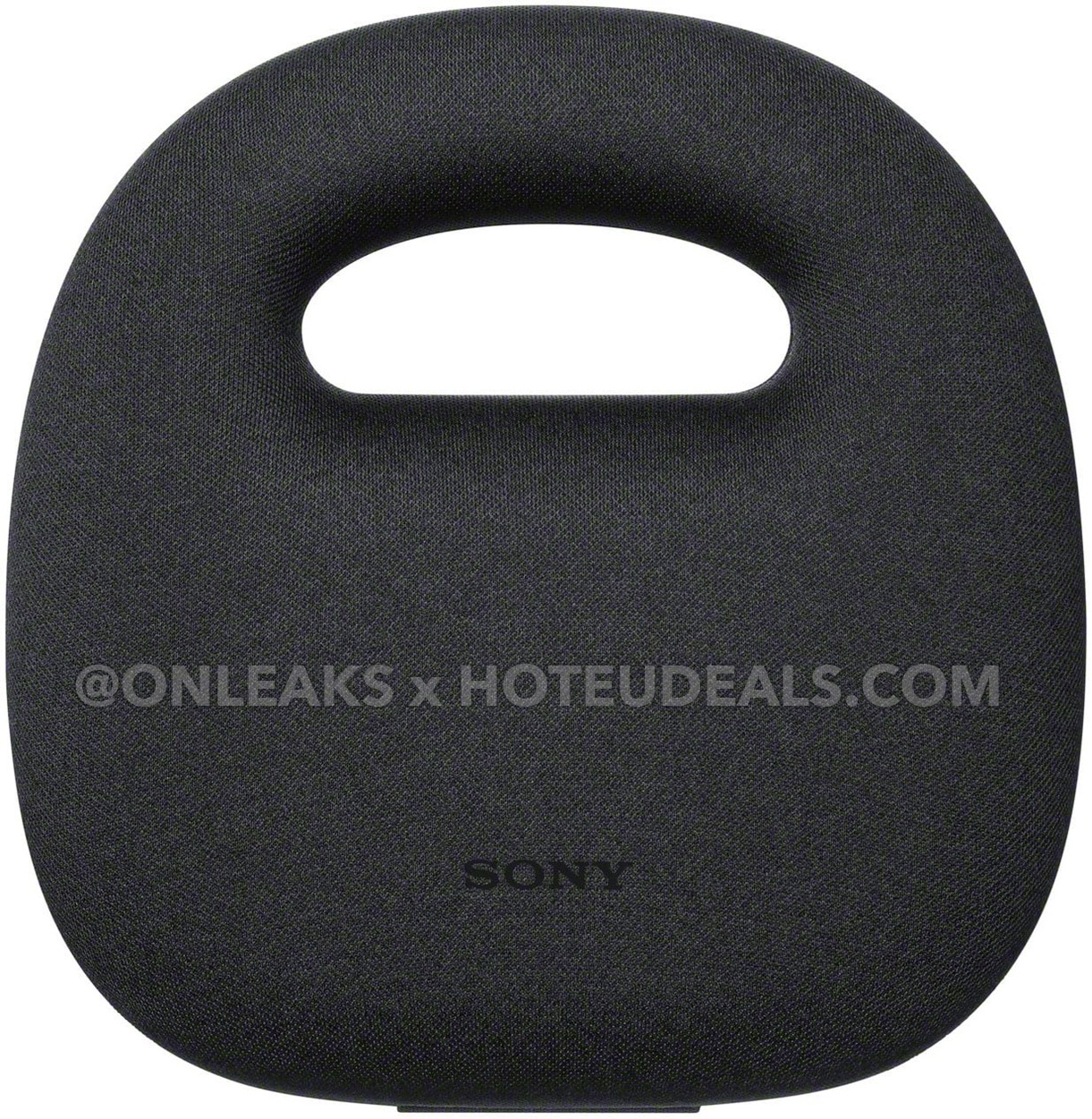 Sony 1000X The ColleXion Black carrying case, closed