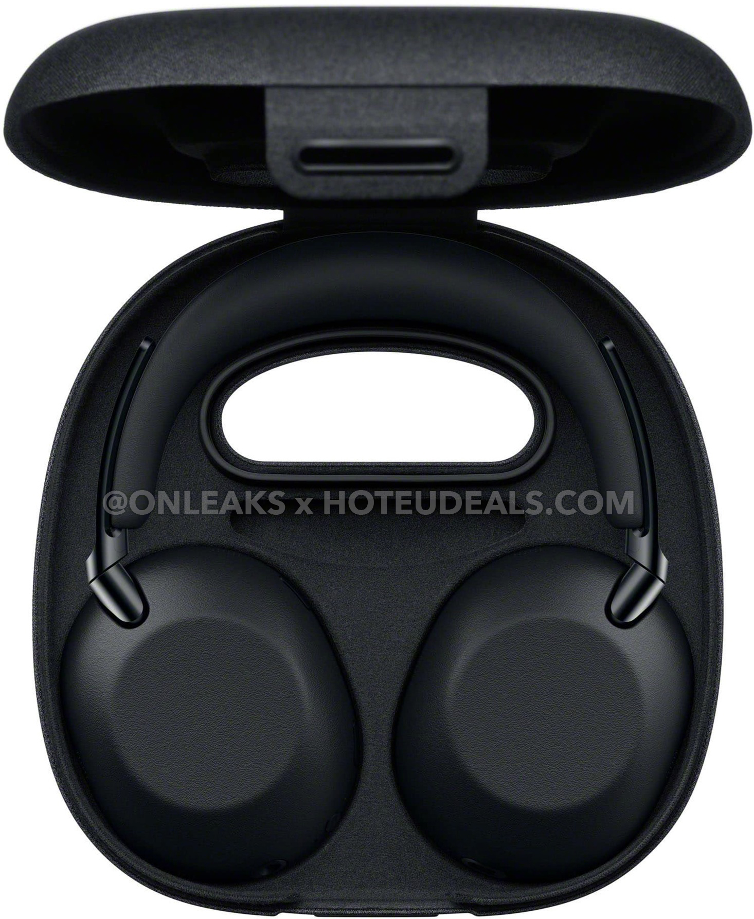 Sony 1000X The ColleXion Black carrying case, open