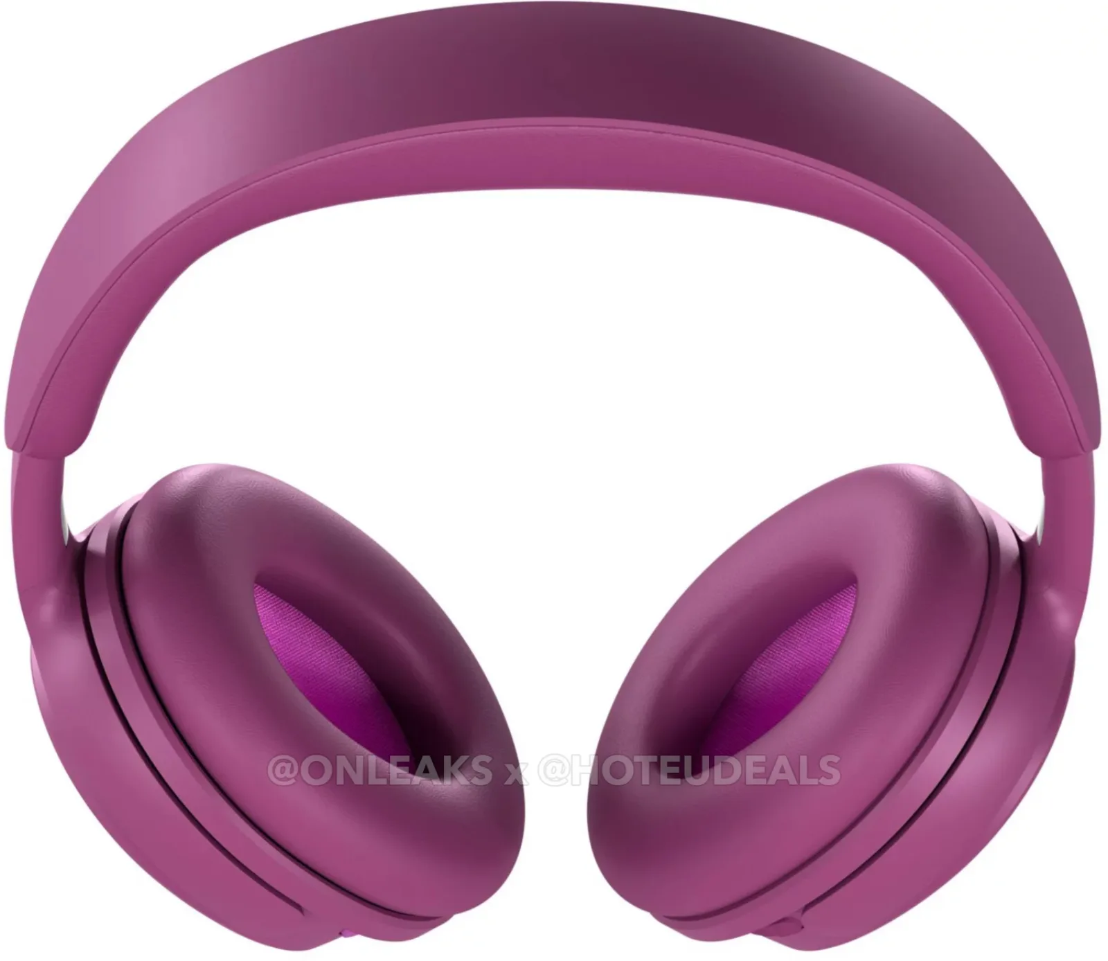 Bose QuietComfort (2nd Gen) in Rosewood Mauve, leaked press render 5 of 8