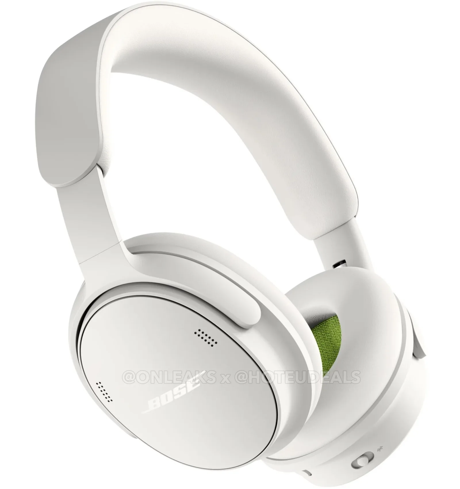 Bose QuietComfort (2nd Gen) in White Smoke, leaked press render 2 of 9